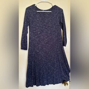 GAP Navy Blue Long Sleeve Dress